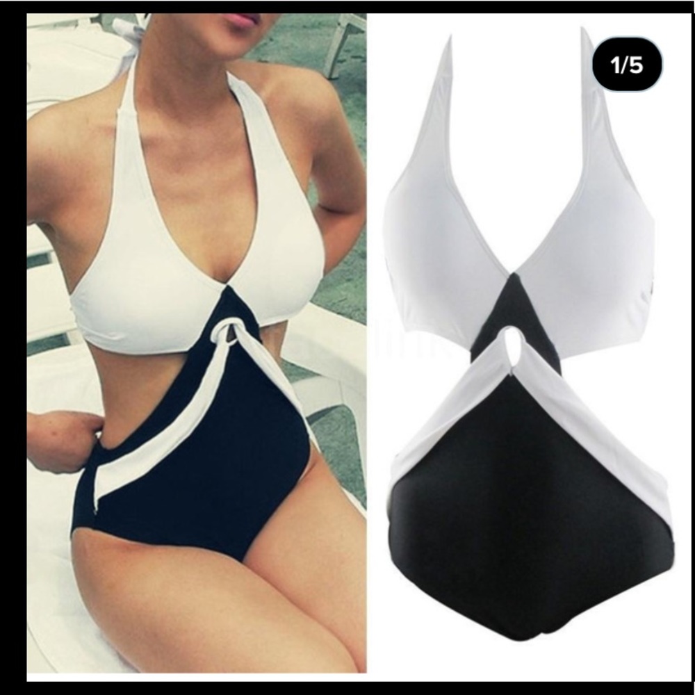 B&W One Piece - Gorgeous